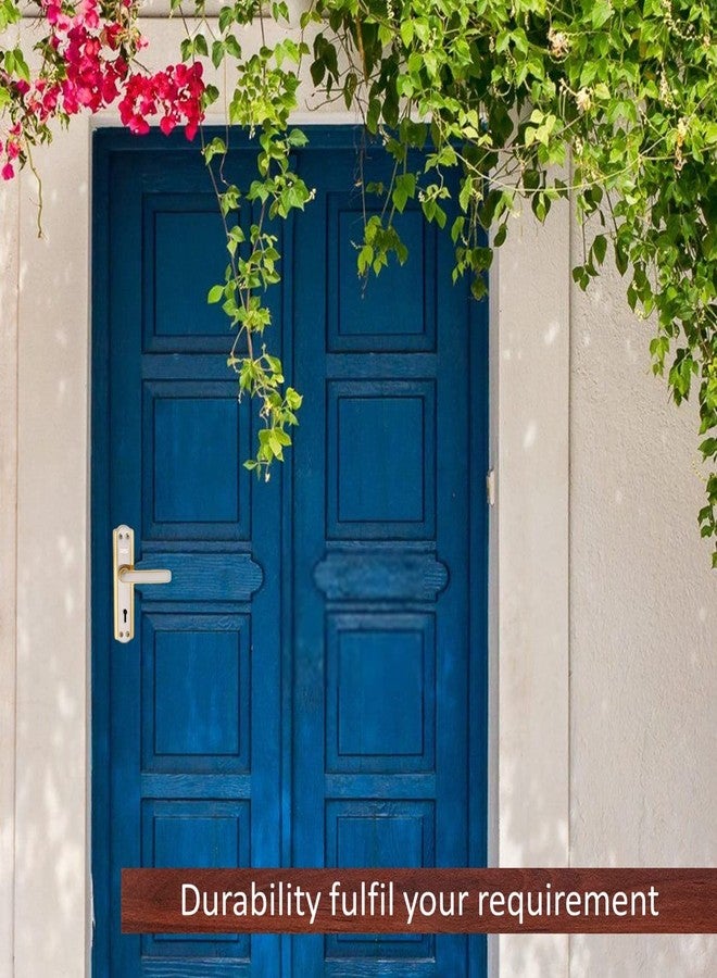 Atom Heavy Duty Mortise Door Lock for Bedroom, Living Room, Main Door, Silver Gold Finish | 3 Keys | 6 Lever Double Stage Lockset for House Hotel Office(606KY) - Image 5